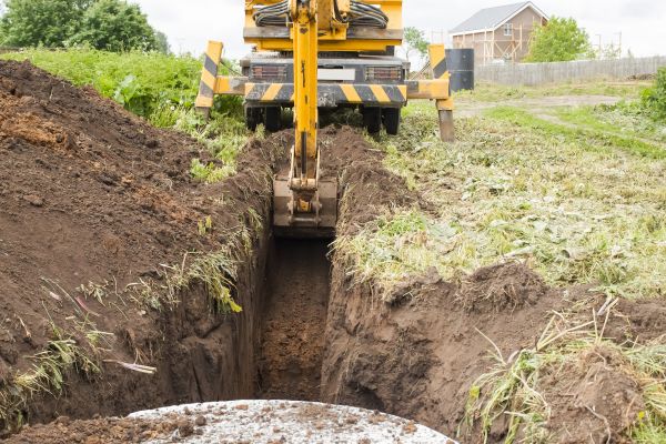 Drainage Trench Installation in Wexford