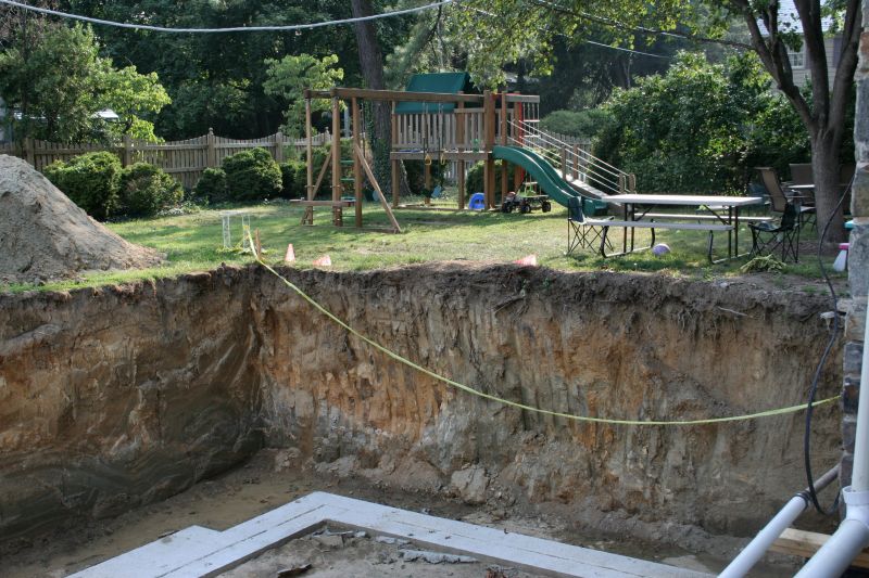 Parking Lot Excavation detail